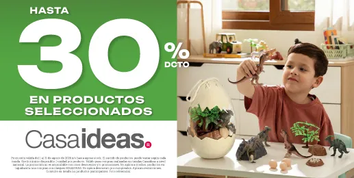 Casaideas - hasta 30dscto en productos 