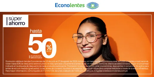 Econolentes Super ahorro - Hasta 50% descuento 